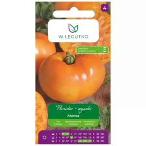 Pomidor ANANAS żółtopomarańczowy wysoki gruntowy