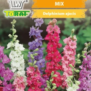 Ostróżka letnia ogrodowa ostróżeczka mieszanka