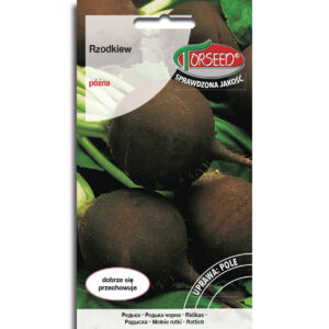 Rzodkiew czarna Runder Schwarzer Winter